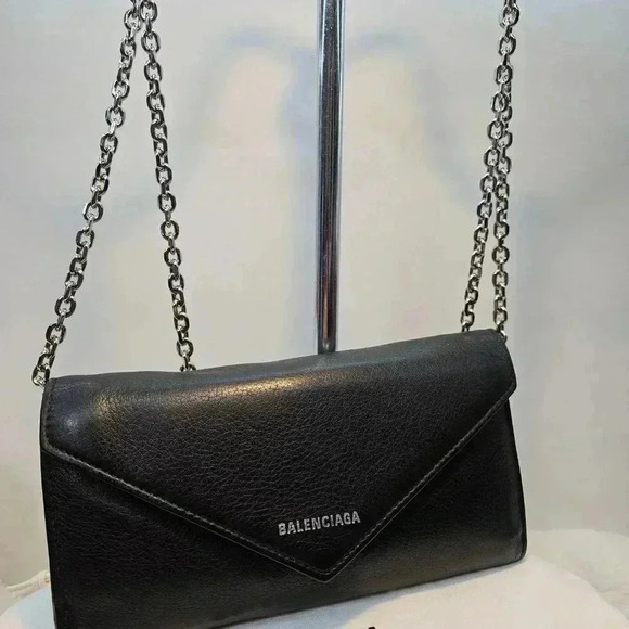 Balenciaga Paper Mini Leather  Long Wallet - Picture 2 of 16